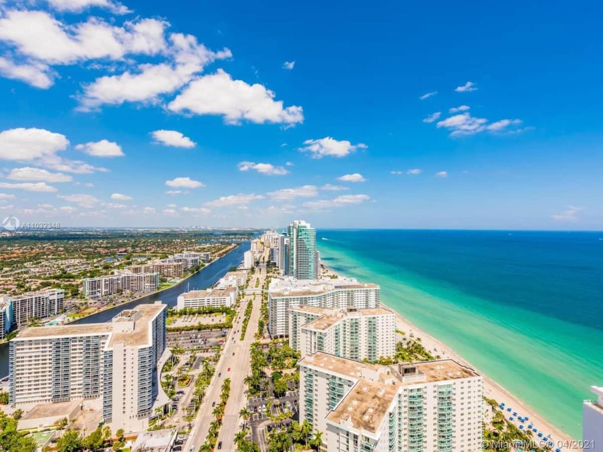 Lyfe On The Beach 25Th Floor 1 Bed Unit With Oceanview Hollywood Eksteriør billede