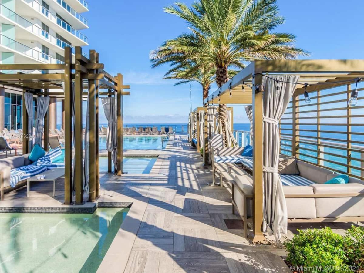 Lyfe On The Beach 25Th Floor 1 Bed Unit With Oceanview Hollywood Eksteriør billede