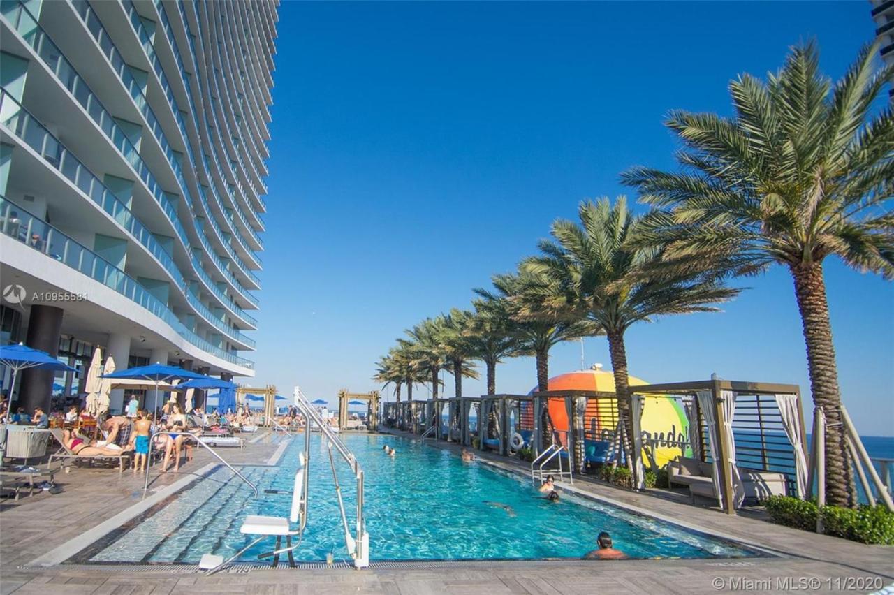 Lyfe On The Beach 25Th Floor 1 Bed Unit With Oceanview Hollywood Eksteriør billede