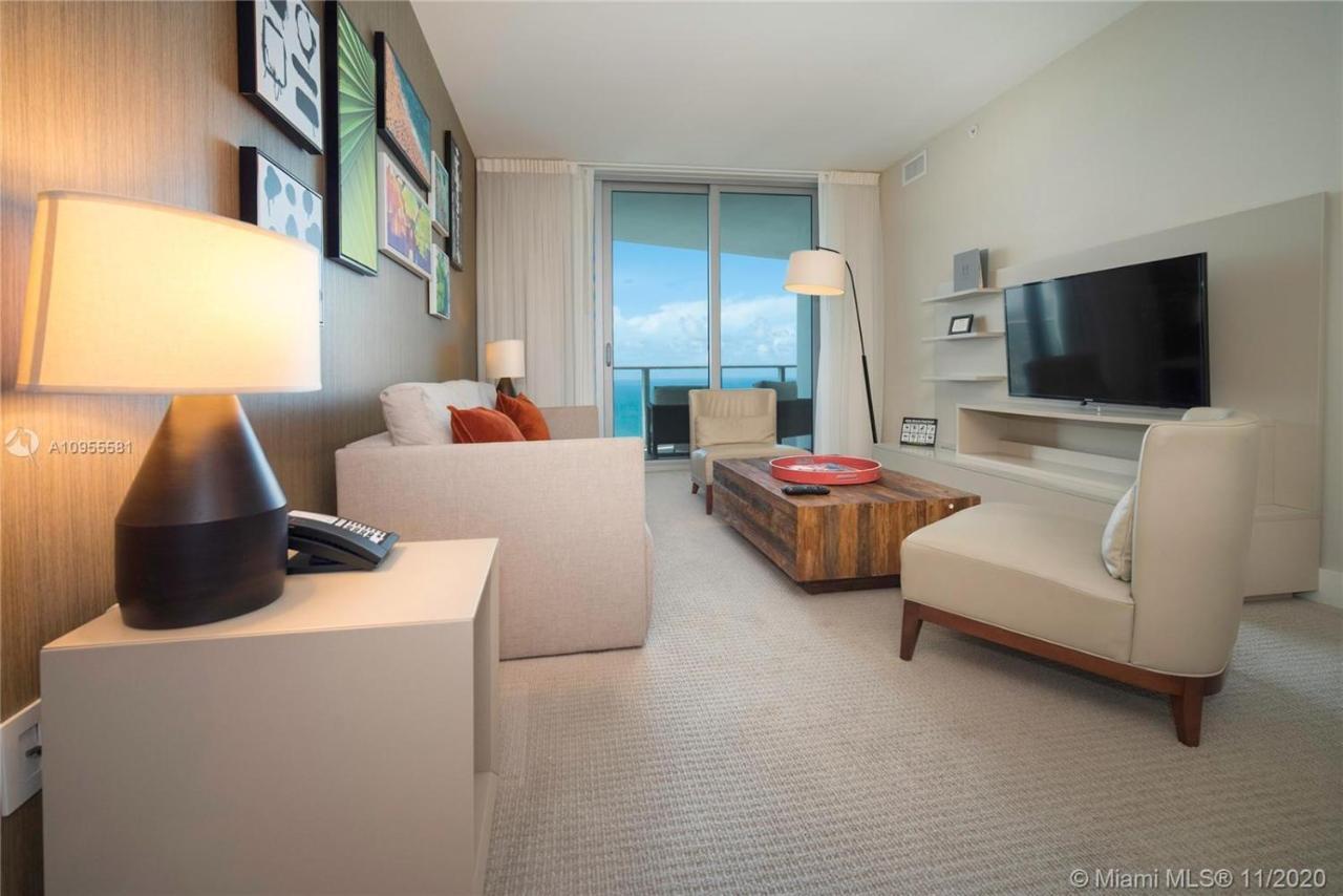 Lyfe On The Beach 25Th Floor 1 Bed Unit With Oceanview Hollywood Eksteriør billede